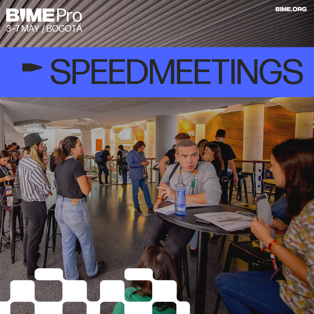 APÚNTATE A LAS SESIONES DE SPEEDMEETINGS Y CONOCE A LOS EXPERTOS DE LA INDUSTRIA MUSICAL