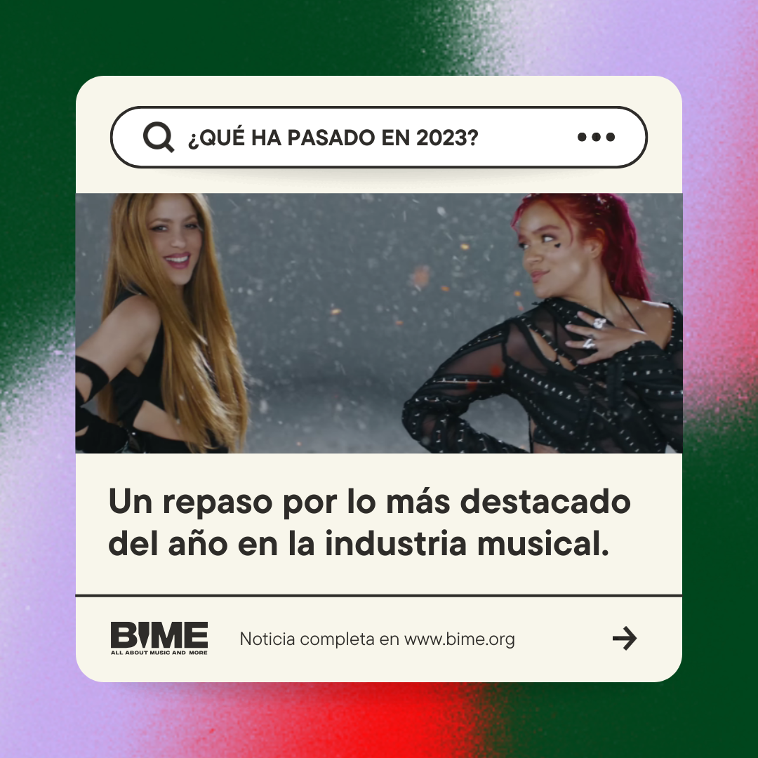 ¿Qué ha pasado en 2023? Un repaso por lo más destacado del año en la industria musical