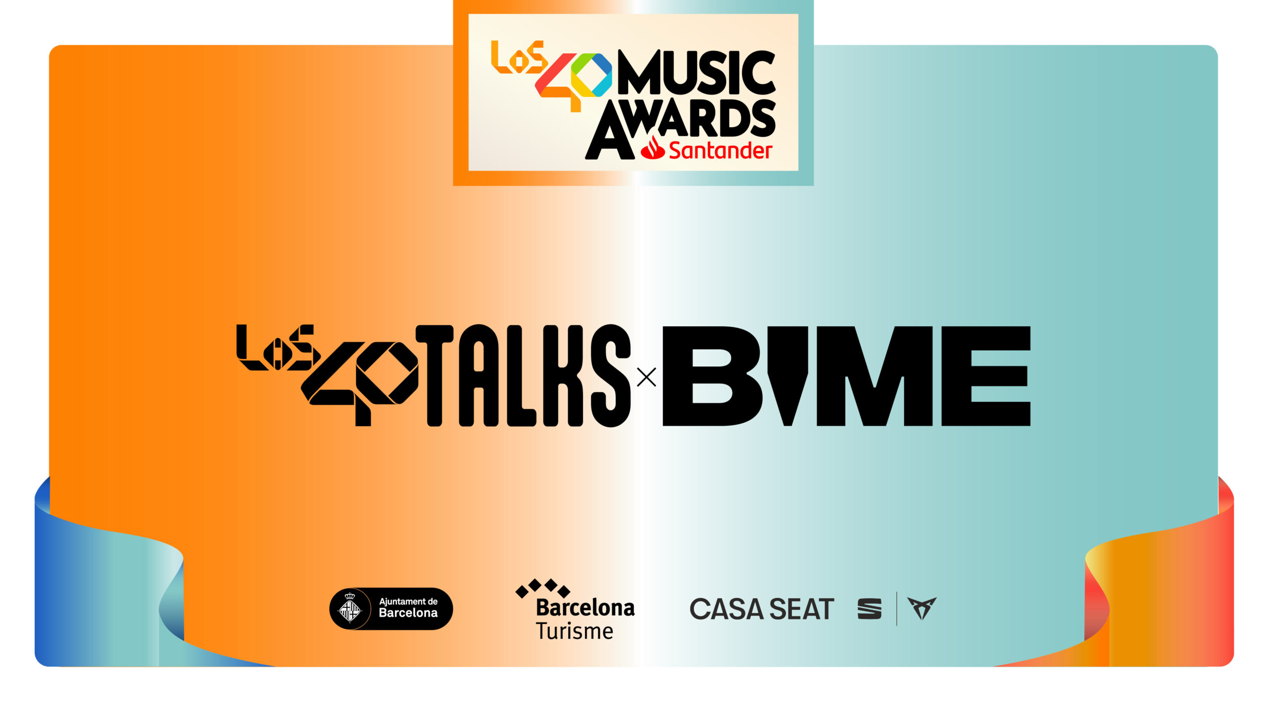 LOS40 Y BIME LANZAN LOS40 TALKS X BIME, UNA JORNADA DESTINADA A LOS PROFESIONALES DE LA INDUSTRIA MUSICAL