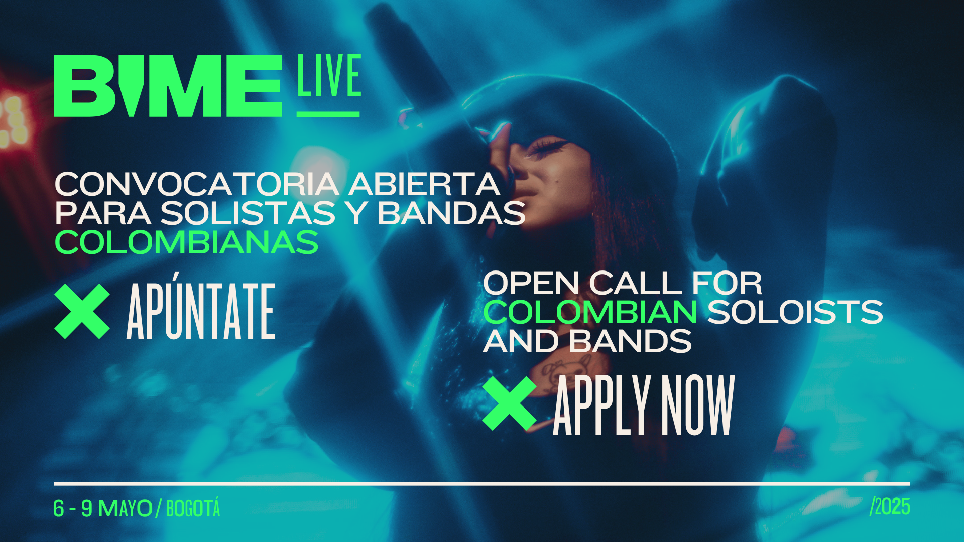 [CERRADA] BIME Live: Convocatoria dirigida a artistas de Colombia para actuar en BIME Bogotá 2025